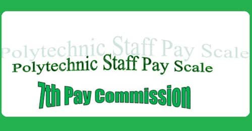 Polytechnic Staff Pay Scale Matrix Allowance